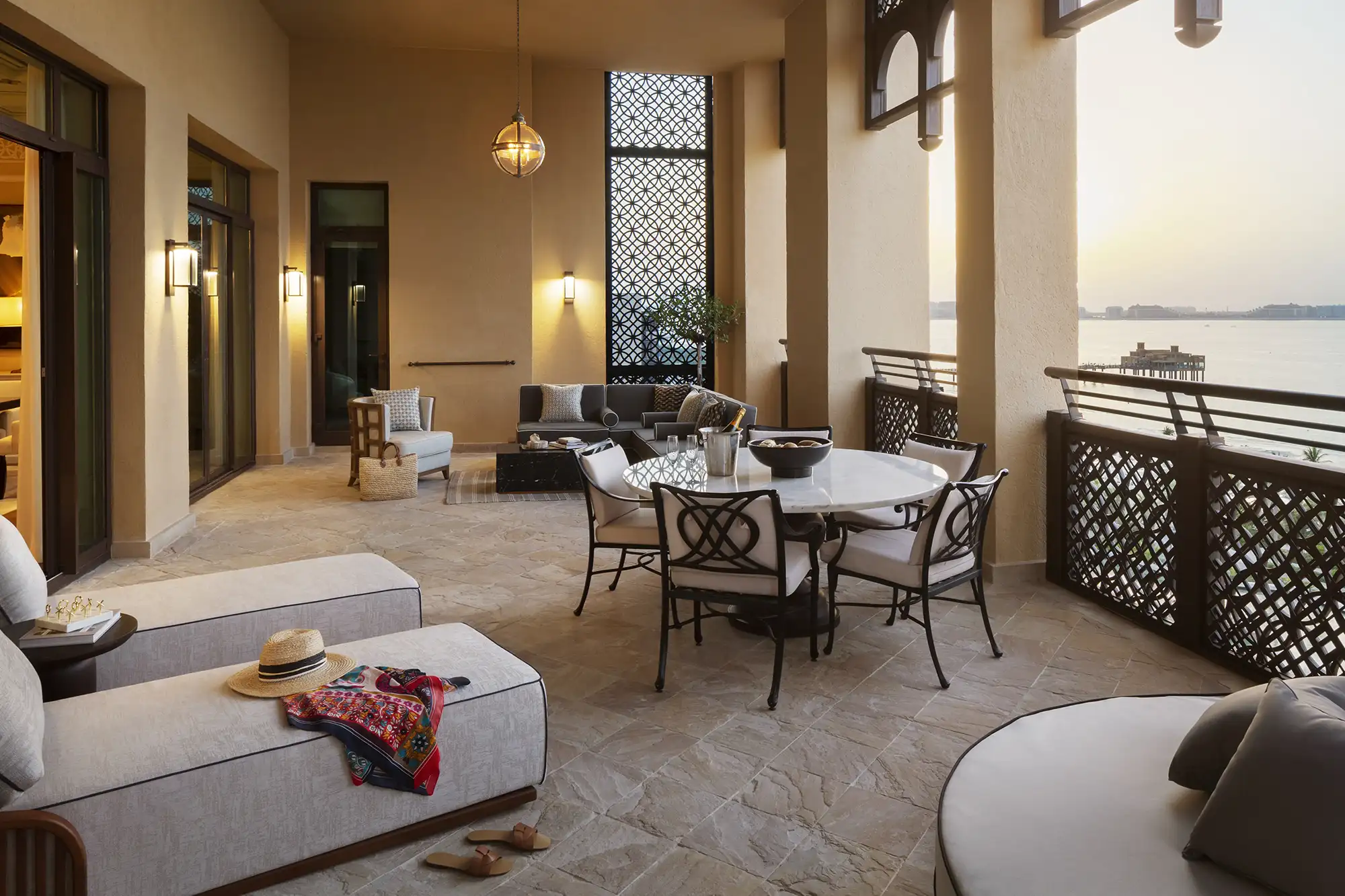 ISG Middle East - Madinat Jumeirah Mina Al Salam Royal Suite Balcony 2