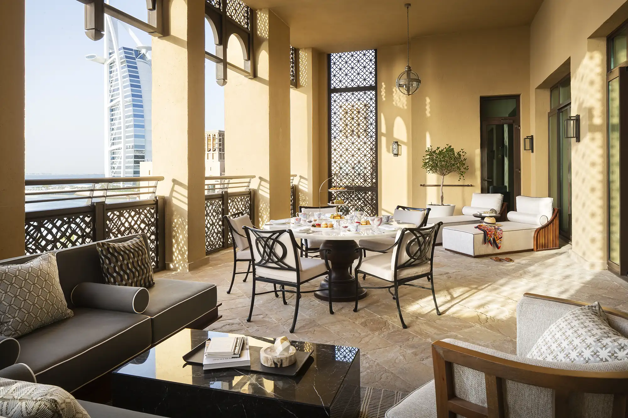 ISG Middle East - Madinat Jumeirah Mina Al Salam Royal Suite Balcony